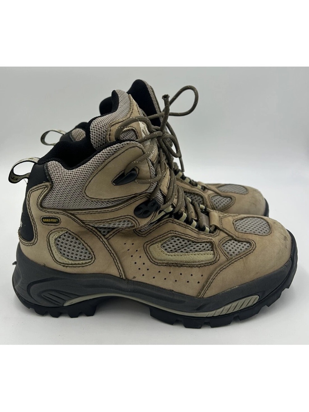 Vasque Breeze Gore-Tex XCR Hiking Boot Waterproof Leather Mesh Women Sz 9W VGUC